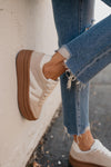 Take You Anywhere Sneakers in Taupe - Maple Row Boutique