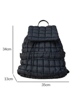 Quilted Puffer Backpack