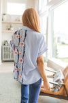 Best Of Both Worlds Button Down Top - Maple Row Boutique 