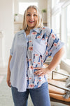 Best Of Both Worlds Button Down Top - Maple Row Boutique 