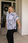 Best Of Both Worlds Button Down Top - Maple Row Boutique 