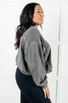 Beyond the Basics Pullover in Ash Black - Maple Row Boutique