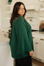 Climb On V-Neck Blouse - Maple Row Boutique 