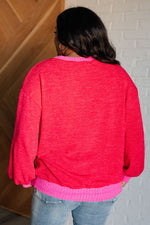 Cold, Cold Go Away Oversized Pullover - Maple Row Boutique 