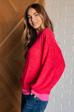 Cold, Cold Go Away Oversized Pullover - Maple Row Boutique 