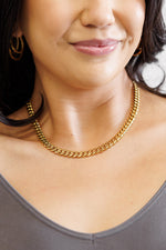 Curiously Cute Cuban Chain Necklace - Maple Row Boutique 