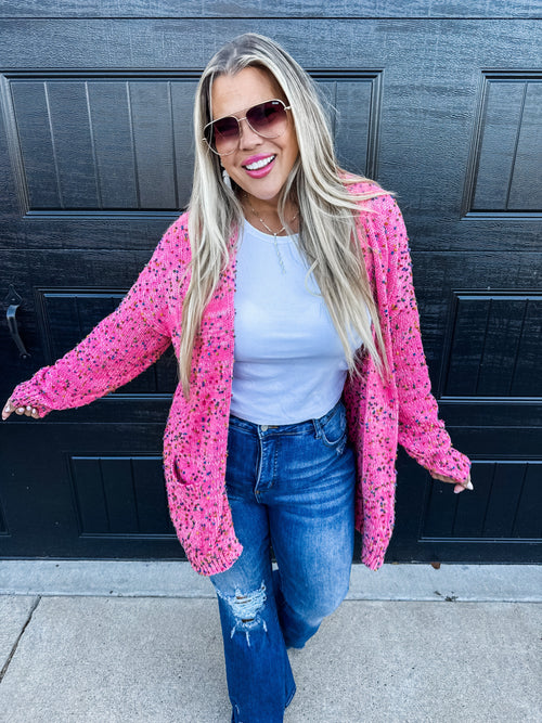 PREORDER: Spring Miley Dot Cardigans in Five Colors - Maple Row Boutique