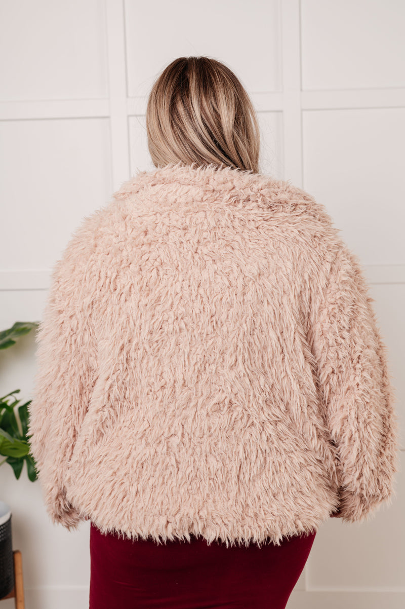 Disco Queen Faux Fur Coat - Maple Row Boutique 