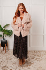 Disco Queen Faux Fur Coat - Maple Row Boutique 