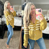 On Top of the World Striped Cardigan - Maple Row Boutique 