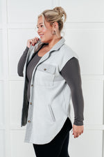 Exciting Expectations Sleeveless Shacket - Maple Row Boutique