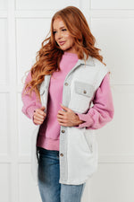 Exciting Expectations Sleeveless Shacket - Maple Row Boutique