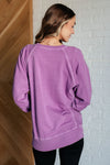 Hands Down Favorite Sweatshirt in Light Plum - Maple Row Boutique 