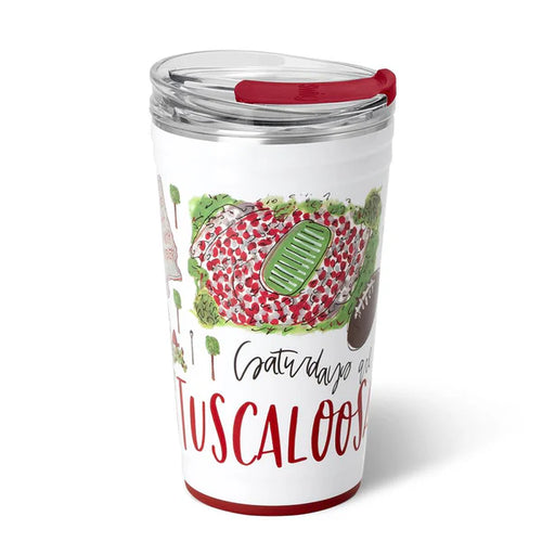 Saturdays in Tuscaloosa Party Cup (24oz) - Maple Row Boutique 