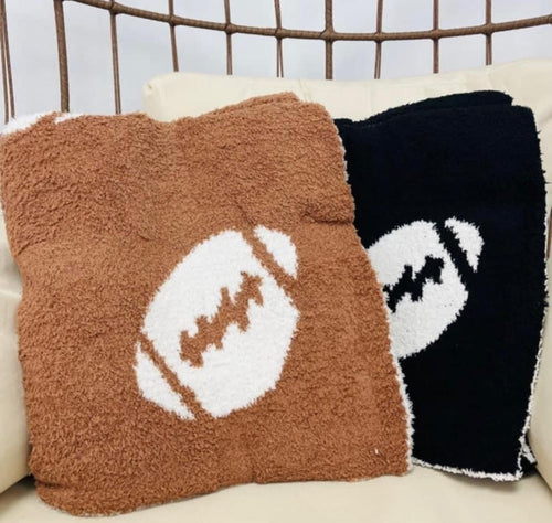 Football Blanket - Maple Row Boutique