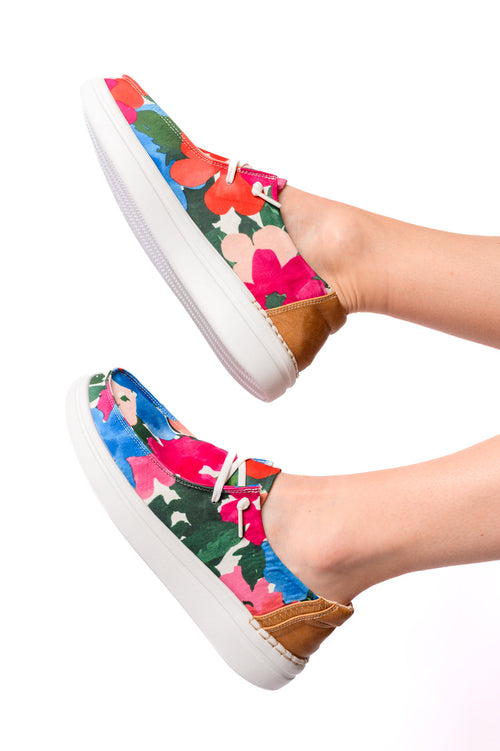 Kayak 2 Shoes in Floral - Maple Row Boutique 