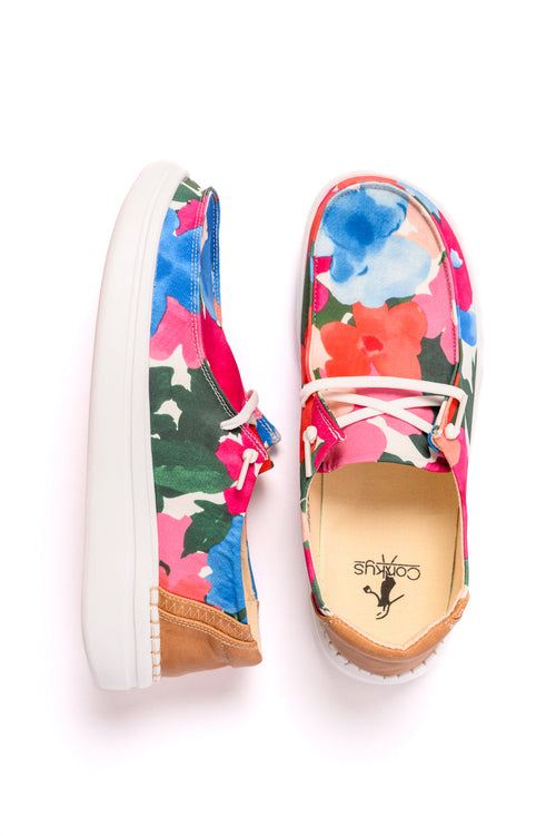 Kayak 2 Shoes in Floral - Maple Row Boutique 