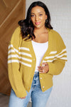 On Top of the World Striped Cardigan - Maple Row Boutique 