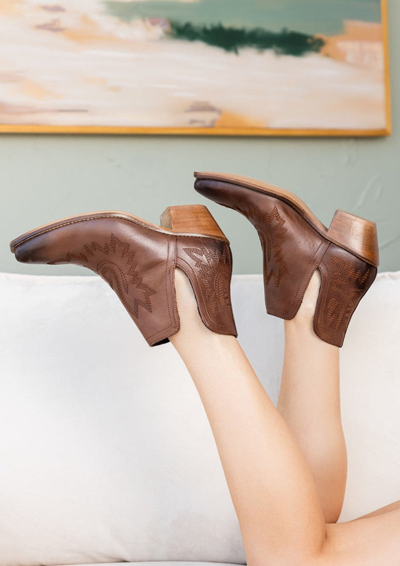 Kickin' Booties in Brown - Maple Row Boutique 