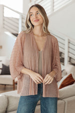 Sheer Signs Kimono - Maple Row Boutique 