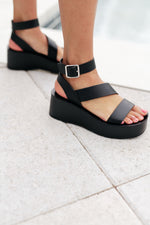 Should I Stay or Should I Go Sandals - Maple Row Boutique 