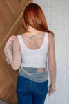 Something to Love Mesh Top - Maple Row Boutique 