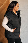 Stadium Seating Puffer Vest - Maple Row Boutique 