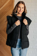 Stadium Seating Puffer Vest - Maple Row Boutique 