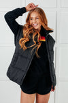 Stadium Seating Puffer Vest - Maple Row Boutique