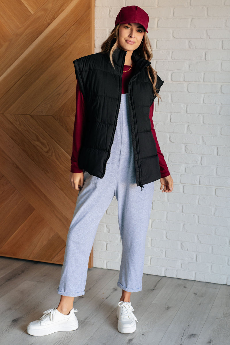 Stadium Seating Puffer Vest - Maple Row Boutique 