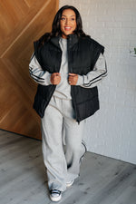 Stadium Seating Puffer Vest - Maple Row Boutique 