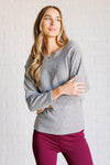 Stuck On You Long Sleeve Top - Maple Row Boutique 