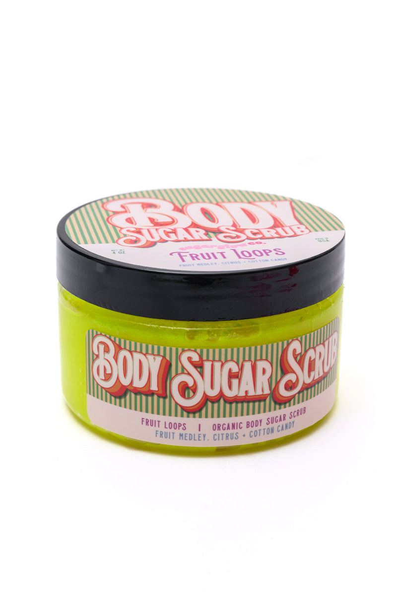 SugarGlowCo. Body Scrub Fruit Loops *Almost Perfect - Maple Row Boutique 