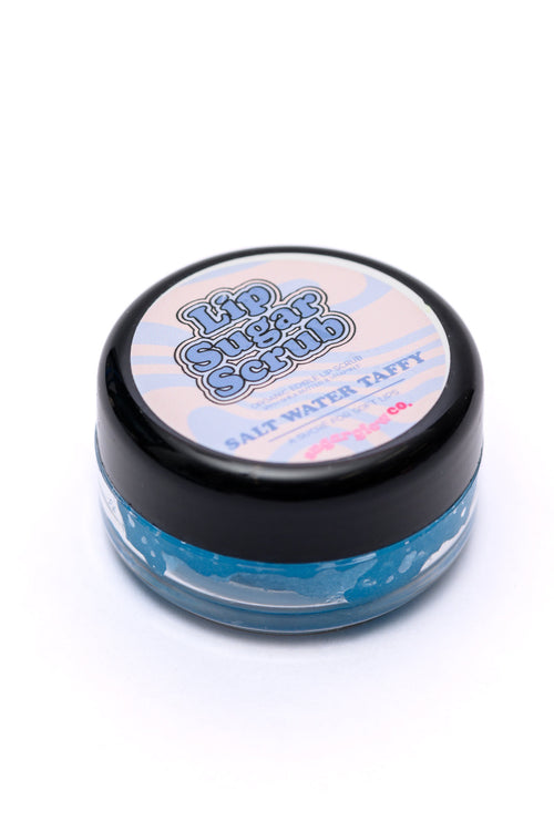 SugarGlow Co Sugar Lip Scrub Salt Water Taffy *Almost Perfect - Maple Row Boutique 