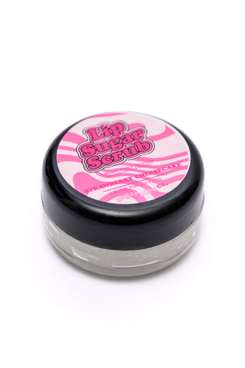 SugarGlow Co Sugar Lip Scrub Strawberry Cheesecake *Almost Perfect - Maple Row Boutique 