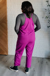 Totally Me Spaghetti Strap Jumpsuit in Light Plum - Maple Row Boutique 