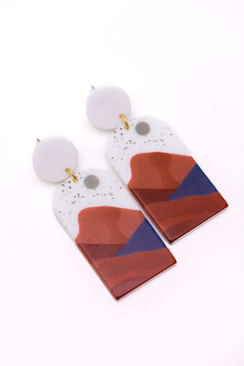 Climb Every Mountain Earrings - Maple Row Boutique 